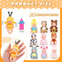 10 4 Inch Set 10 3+ Retrowavy Pcs Mini Baby Dolls Realistic Tiny Baby Doll Animal Clothes Cute Infant Figurine Gifts