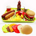 GiftExpress Burger & Hot Dog Fast Food Cooking Play Set for Kids