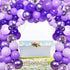Purple Shades Balloons Garland Arch Kit, 116Pcs 5"/10"/12" Dark Pastel Light Metallic Confetti Balloons for Party