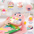 UMIKU Tummy 0-6 6-12 Baby Play Mat Baby Time Mat Infant Newborn Musical Activity Center with High-Contrast Piano Music