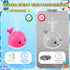 Gigilli Baby Bath Toys, Girls Pool Toys Bath Fountain Water Table Spray Toy 6-12 12-18 Months, Girls Light Up Whale Bath Toy Sprinkler for Toddler 1-3 2-4 Birthday Baby Shower Kid Girl 1 2 3 4 5 Gifts