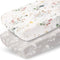 Pobibaby - 2 Pack Premium Changing Pad Cover - Ultra-Soft Jersey Knit,