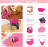 13 Pieces Montessori Kitchen Tools for Toddlers, Safe Knives Set for Real Cooking with Cutting Board