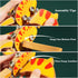 HUZU 3-5, 5-8, Dinosaur Building Blocks, Wooden Dino Snap Blocks, Snap Dinosaur Toys for Kids Fine Motor Skills STEM