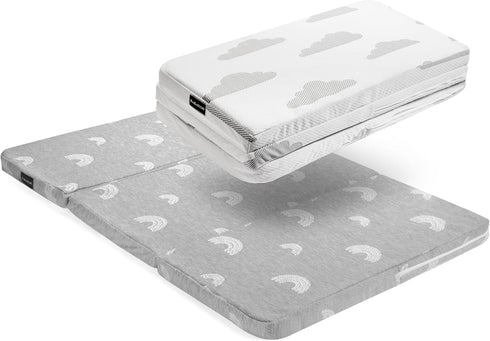 BaeBae Goods Pack and Play Mattress Pad for (38"x26"x1.5"), Playpen Pad, Playard Mattress for