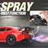Liberty Imports RC Drift Car 1/16 2.4GHz 4WD Sport Racing Vehicle with LED Light, Batteries, Drift Tires (Red)