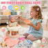Cleboen Set 9'' 2 Sets 3 4 5 6 Baby Doll Accessories for Girls, Baby Doll with Clothes Doll Walker Chair Feeding Bottle