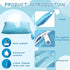4 2 Shappy Pcs Wet Dry Bag for Baby Cloth Diapers Waterproof Wet Bag Washable Travel Reusable with Pocket for Swimsuits