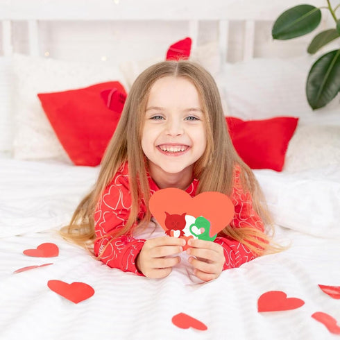 Seeiuua Valentines Teething Toys, Soft Silicone Baby Soothing Teether, Chew Toys, Baby Valentines Gifts, Birthday Gifts