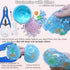 VIVIMAGIS Filler-15PCS (15PC, DIY Stress Ball Making Kit with Stress Ball Making Kit Stress Balls, Transparent Blank