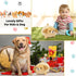 Dog Plush Pillow,8inch Puppy Stuffed Animal Toy,Cute Soft Dog Plushie Hugging Pillow Valentine Christmas Birthday Gifts for Kids Girlfriend Boyfriend