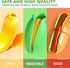 100 Set 2 Pcs Play Food for Kids Kitchen, Pretend Food Toy for Toddlers, Play Kitchen Toys Accessories with Baskets