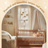 Colingmill 4210 Inch Butterfly Crib Mobile Handmade Brass Ceiling Hanging for Baby Nursery Girls Butterfly Hanging