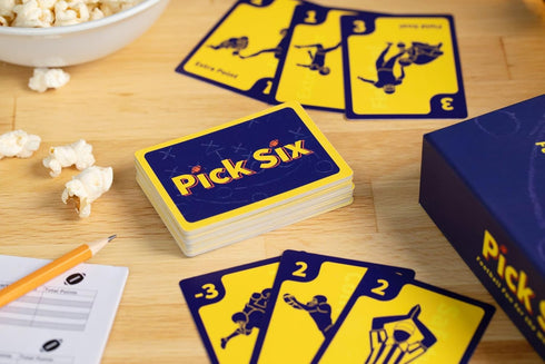 Football Fun in a Box! - Strategic Card Game for Kids and Families, Great for Parties and Game Night, 2-6 Players