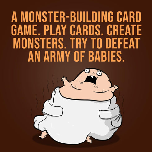 Bears vs Babies by Exploding Kittens - Family-Friendly Monster-Building Party Card Game for Adults, Teens & Kids