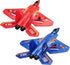 ANTSIR Remote Control Plane F-22 Raptor - 2.4Ghz Smart Gyroscope RC Airplane with Light Strip, Red