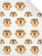 vvfelixl Baby Swaddle Blanket for Boys Girls Golden Retrievers Glasses Baby Receiving