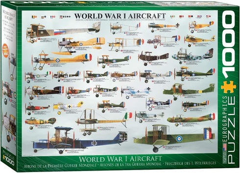 EuroGraphics World War I Aircraft: 1000 Piece Puzzle (6000-0087)