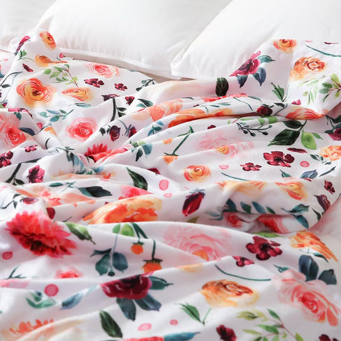 50 60 Inch(125x150cm) BORITAR Baby Blanket Super Soft Double Layer Minky with Dotted Backing, Receiving Blanket