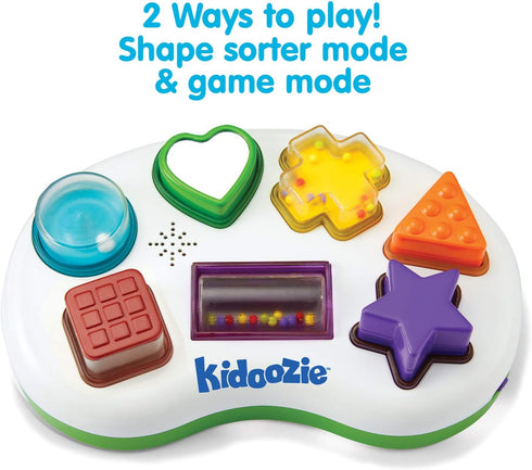 Kidoozie 9-24 Lights n Sounds Shape Sorter - Toddler Toy for Ages Months - Helps Develop Hand-Eye Coordination