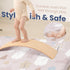 Floor,1.3" 50"x50",Extra Crawling&Tummy Baby Play Mat for Thick Cushioned Playpen Mat Soft Elasti-Foam,Water Repellent