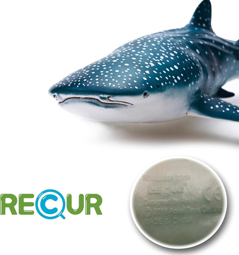 Gemini&Genius Sea Animal Whale Shark Action Figure, Soft Rubber Realistic Ocean Model Toy for Kids