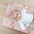 BROLEX Stretchy Changing Pad Covers 2 Pack for Baby Boys Girls, Jersey Knit, Pink Blossom