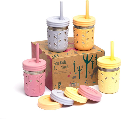 Elk and Friends 10oz Stainless Steel Kids + Toddler Drinking Cups |