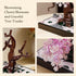 Set 900 18+, Set Wise Block Cherry Blossom Tree Building Block for Adult Pcs Artificial Bonsai Tree Plants for Home