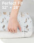 28''x52''x9'' Premium Fitted Baby Boy Crib Sheets for Standard Crib Mattress - Ultra-Soft Jersey Knit Crib Mattress