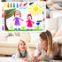 WXJ13 18 Pieces Stacking Crayons, Buildable Crayons, 12 in 1 Wax Crayons for Kids Office School Supplies