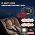 CAMECHO 4.3" Setup Baby Car Camera HD Monitor with IR Night Vision View Angle Safety for Kids & Newborns Easy Car Seat