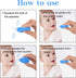 Lamoutor 4Pcs Premium Nasal Aspirator, Nose Suction Bulb for Baby