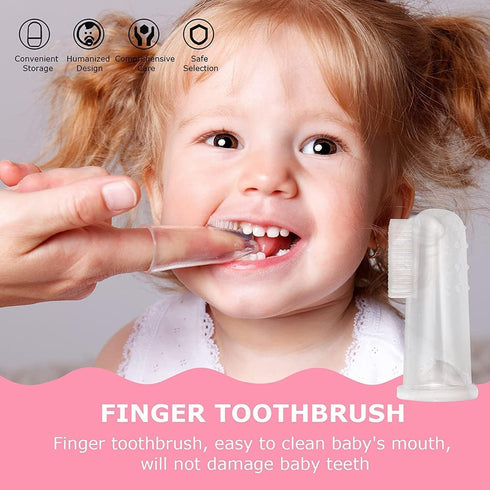 Baby Healthcare and Grooming Kit | 26 in 1 Portable Baby Safety Care Set with Hair Brush, Comb, Nasal Aspirator,