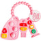 Baby Teething Keys Toys 6 to 12 Months - Gothic Car Keys Baby Teether Combo Set (KEY, Pink)