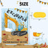 24 WERNNSAI Pin The Bucket on The Excavator Games - Construction Birthday Party Supplies Kids Pin the Truck Party Games