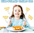 Toddler Utensils Kids Silverware Set, 8 PCS 18/10 Stainless Steel Cutlery with Dog & Cat Pattern, Dishwasher Safe