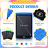 16 Pieces LCD Writing Tablet Doodle Pad, 8.5 Inch Colorful Reusable Writing Tablet for Kids