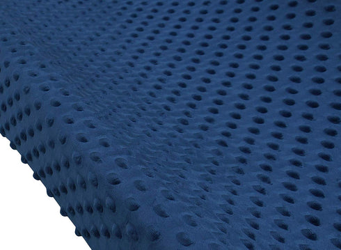 BlueSnail Ultra Soft Minky Dot Changing Pad Cover 2 Pack (Gray + Navy)
