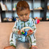 HABA Wooden Rainbow Teething Rattle Toy for Babies 0-18 Months, Made in Germany