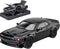 1/32 Dodge Challenger Hellcat Alloy Toy Car Model with Light and Sound, Pull Back Collectible Model Cars for Boys 3+