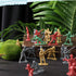 LovesTown 120PCS Army Men Action Figures: Plastic Toy Soldier Figures Playset in Green, Red, Yellow, Silver for Boys