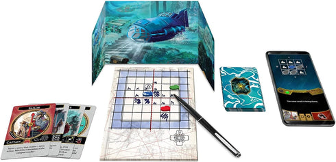 1 4 45 14+ Synapses Games | Finding Atlantis | Exploration & Deduction Game | Digital App Companion | to Players |