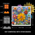Set, 3D Set, 8+ TG BLOCKS Micro Brick Flower World Building Floral Wall Art Home Office Decoration or Table Display