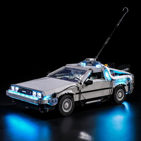 LIGHTAILING Led Light for Lego 10300 Back to The Future Time Machine Model - Model Set NOT Included