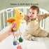 TUMAMA Dinosaur Hanging Rattle Toy, Car Seat Stroller Mobile for Boys Girls Newborn Infants 3-12 Months