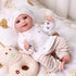 BABESIDE 6 Sets Reborn Baby Doll Clothes - 12-15 Inch Babydolls, Clothing Accessories Set for Realistic Baby Dolls, 14
