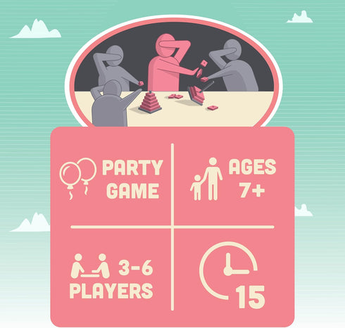 Exploding Kittens Hand to Hand Wombat Card Game - Fun Family Games for Adults Teens & Kids