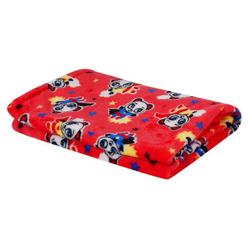 MY NEWBORN (97cm x78cm)(Pink-SoftySpread) Baby Softy Fleece Blanket/Wrapper/Sleeping Sheet