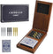 ELONGDI Foldable Wooden Cribbage Board Game Set, Portable Travel 3 Track Cribbage